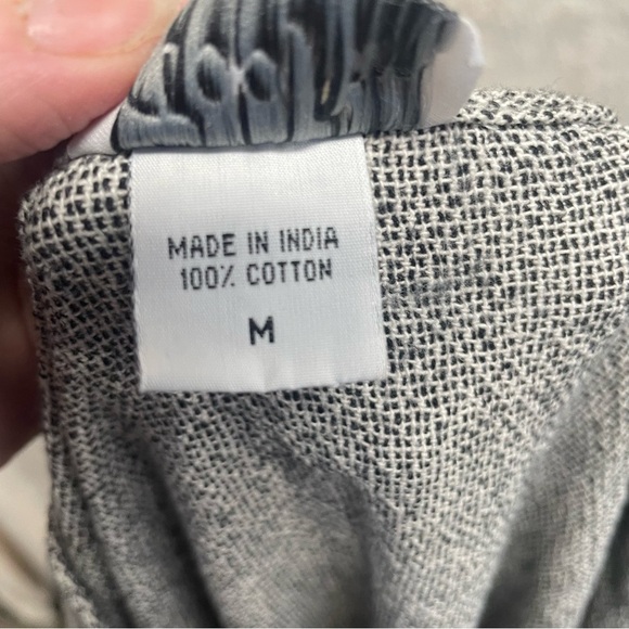 Toofan women’s asymmetric top cotton textured knit size medium lagenlook - Picture 5 of 6